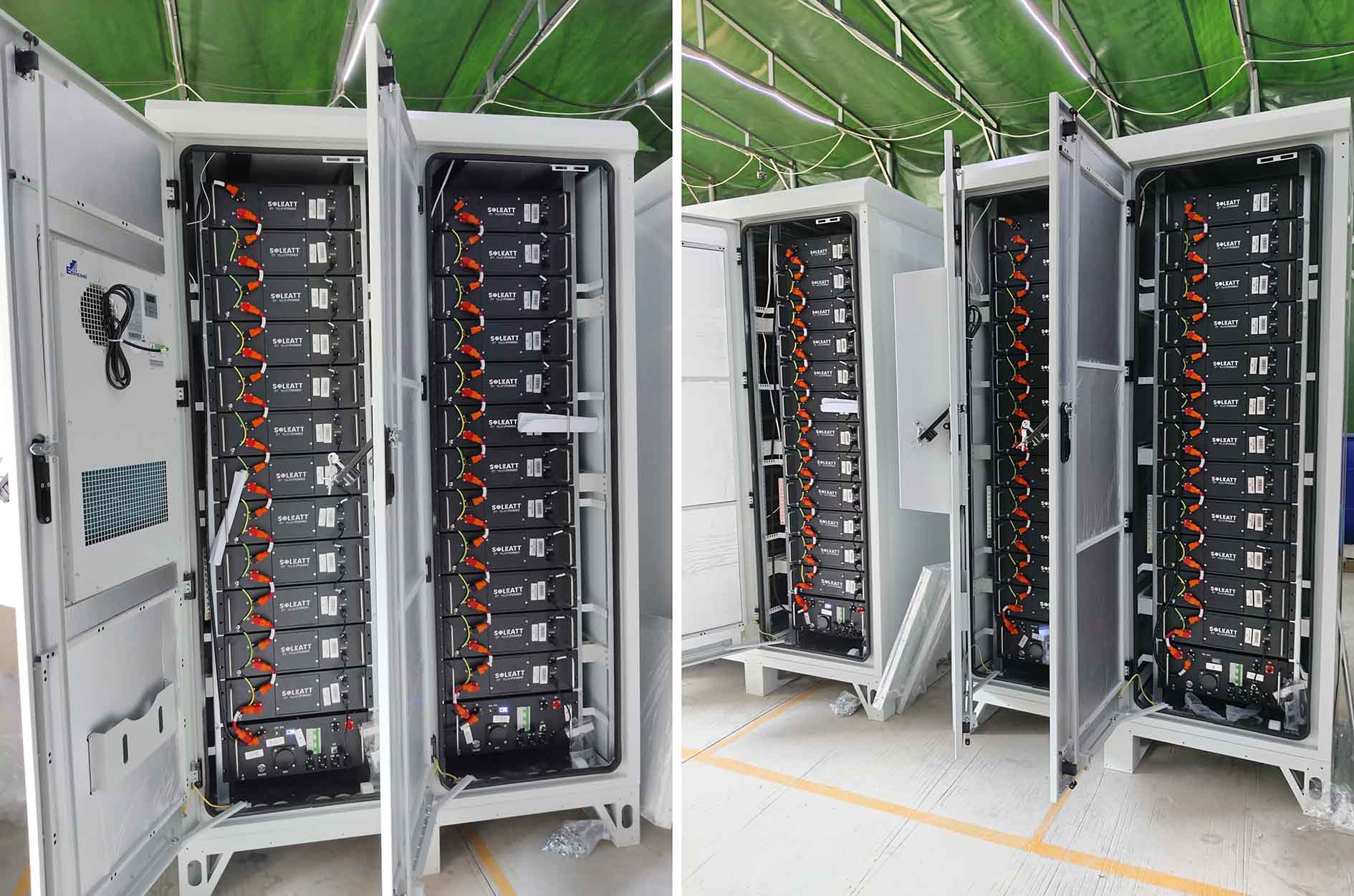 122kwh commercial battery storage system