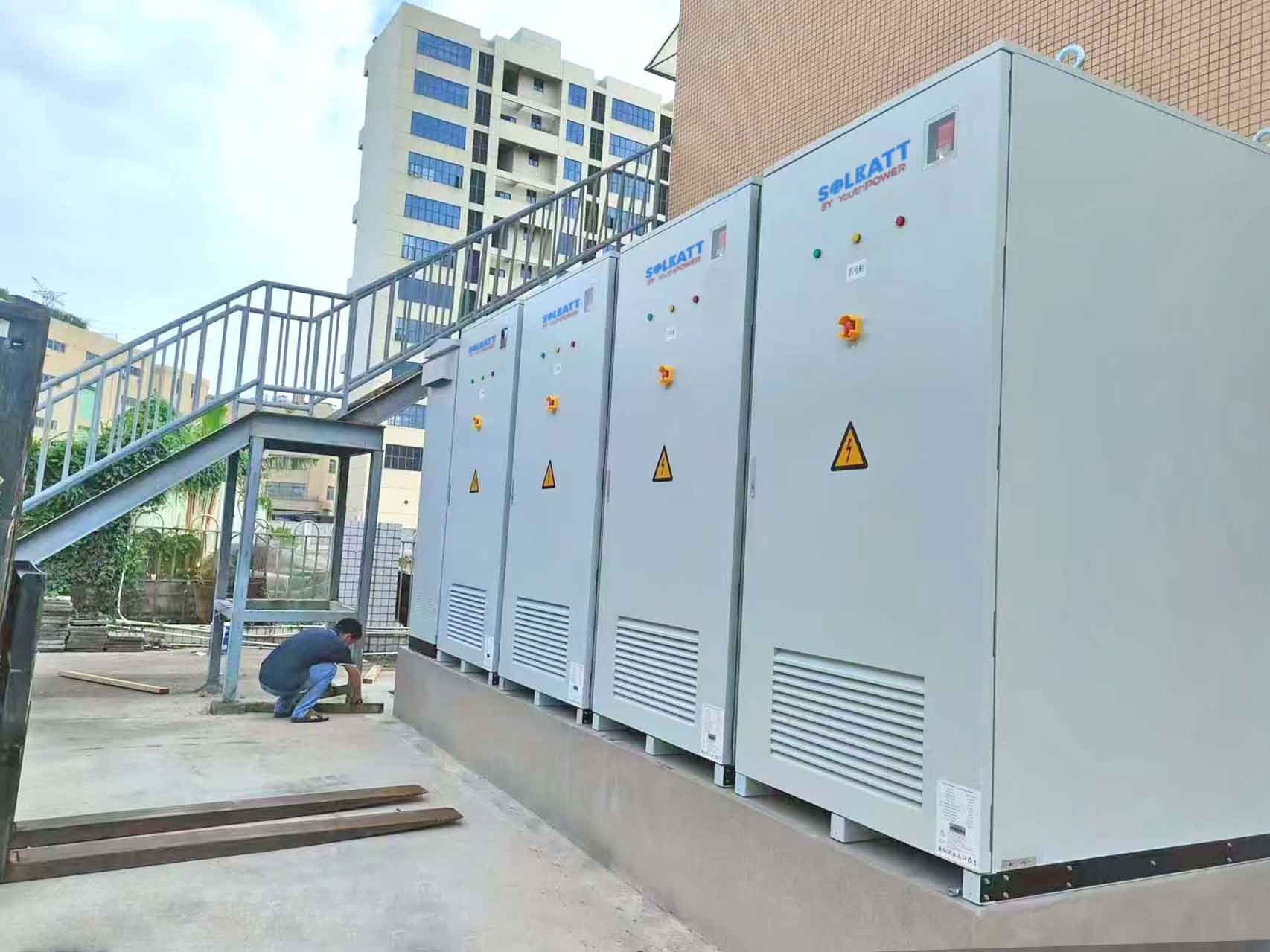 215kwh battery storage for solar