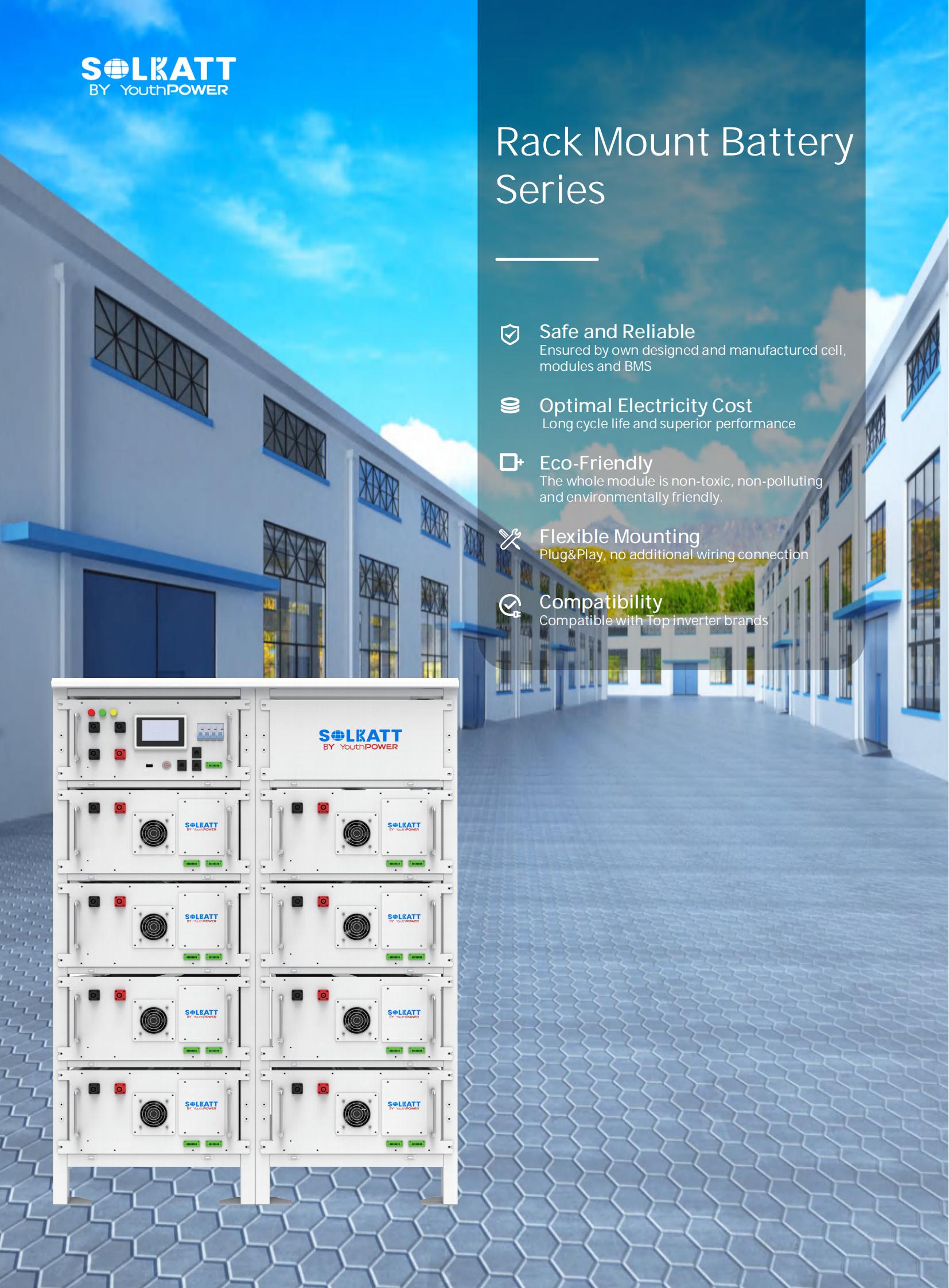 409V 280AH 114kwh Komersyal nga baterya ESS