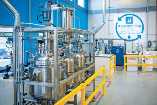 lithium battery recycling company