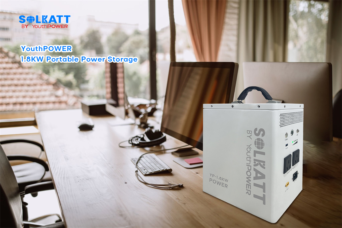 portable solar battery bank