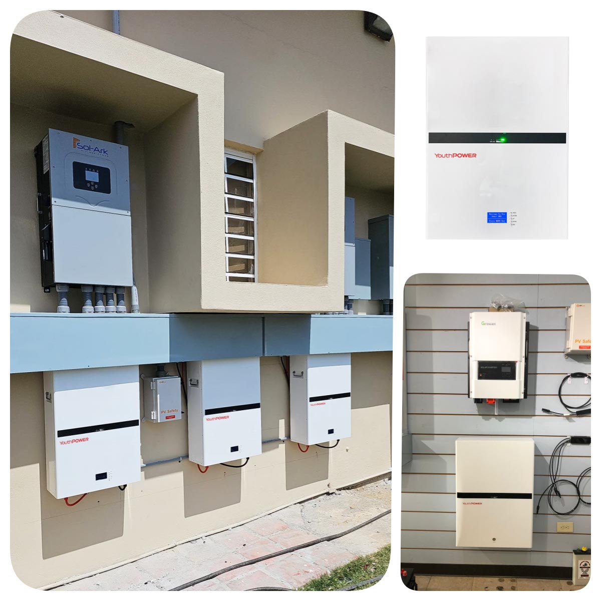 Sandaran bateri 10KWH
