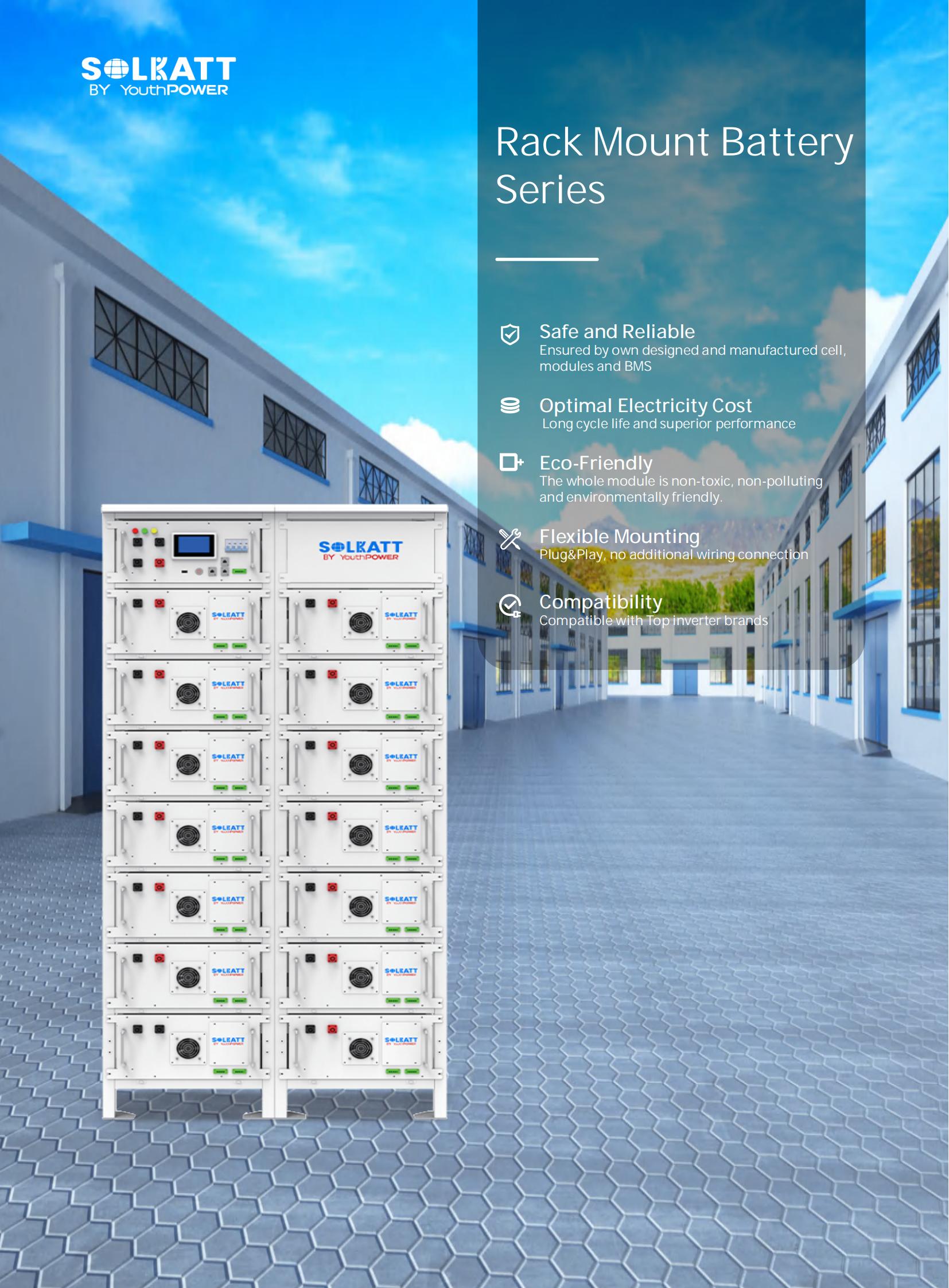 ថ្មផ្ទុក 200 kwh 716V 280Ah