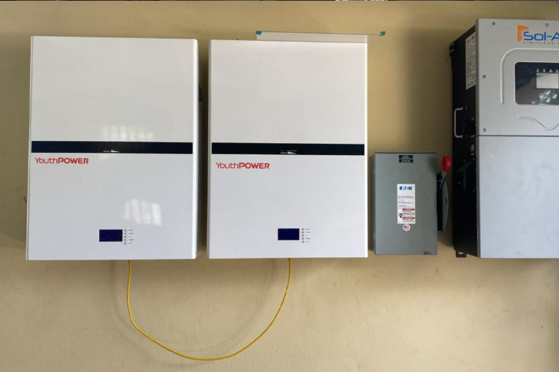 51.2V 200Ah lifepo4 ဆိုလာဘက်ထရီ