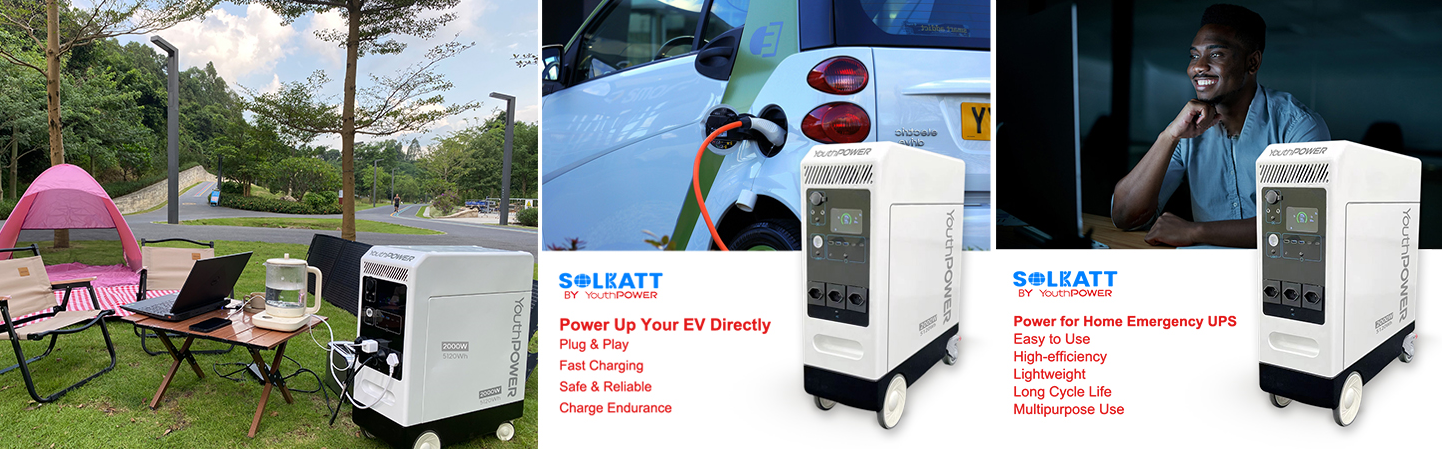 5kWh all-in-one movable backup battery supply