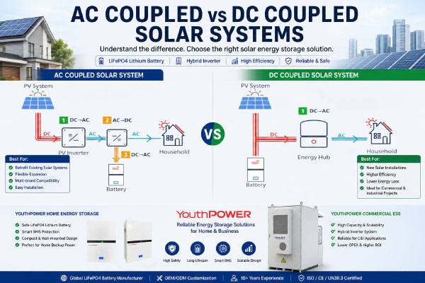 AC Coupled VS DC Coupled Solar Systems