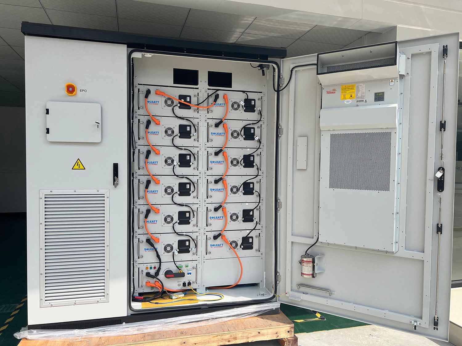 Air-cooling energy storage system