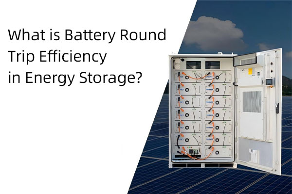 Battery Round trip efficiency in energy storage