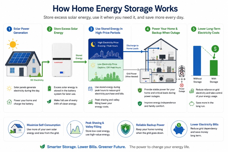 How Home Energy Storage Work
