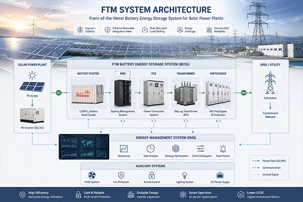 Front-of-the-meter energy storage system 
