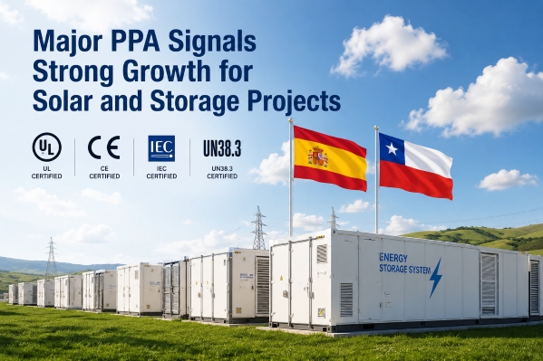 Major PPA Signals Strong Growth for Solar and Storage Projects