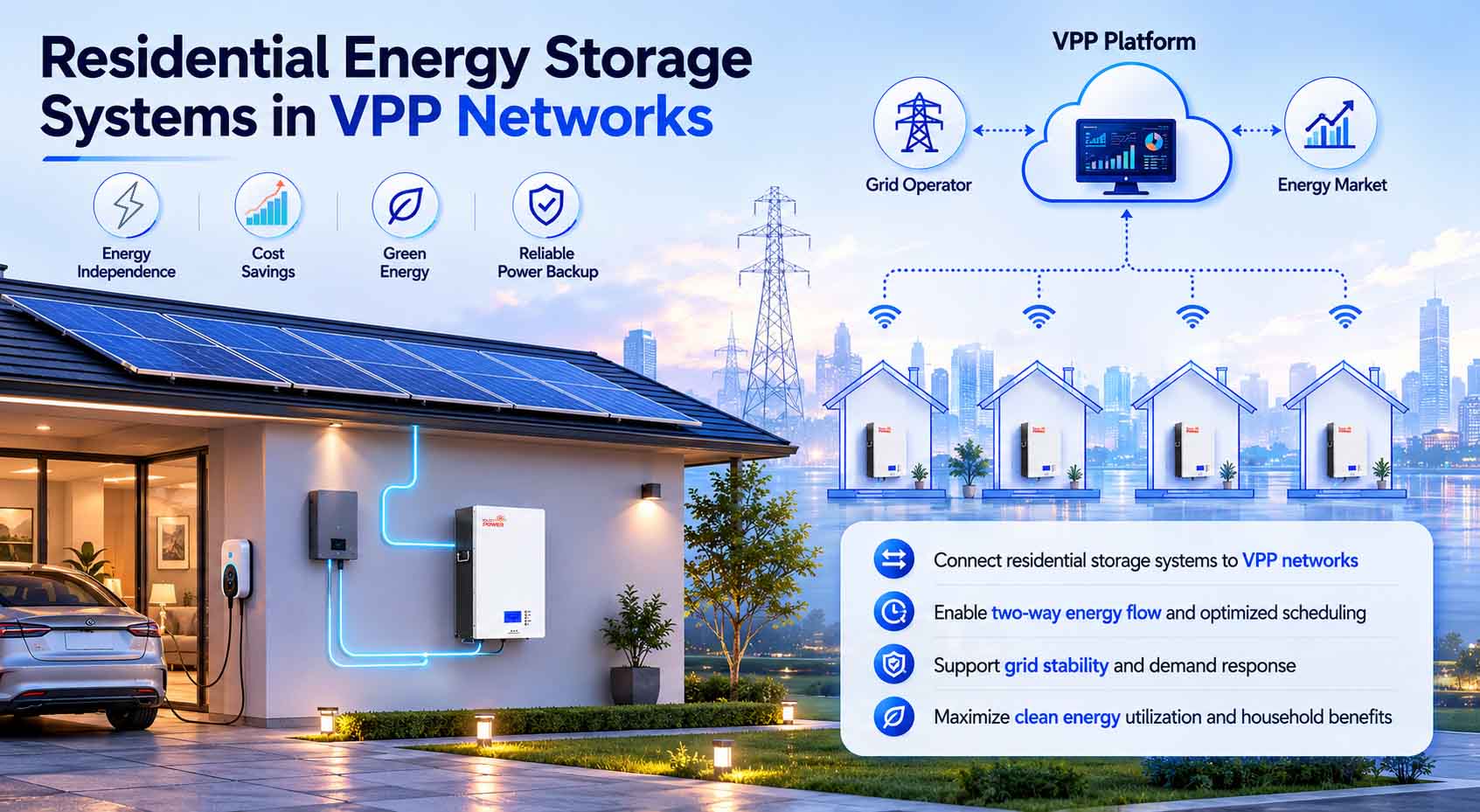 Smart grid energy storage and distributed battery storage network