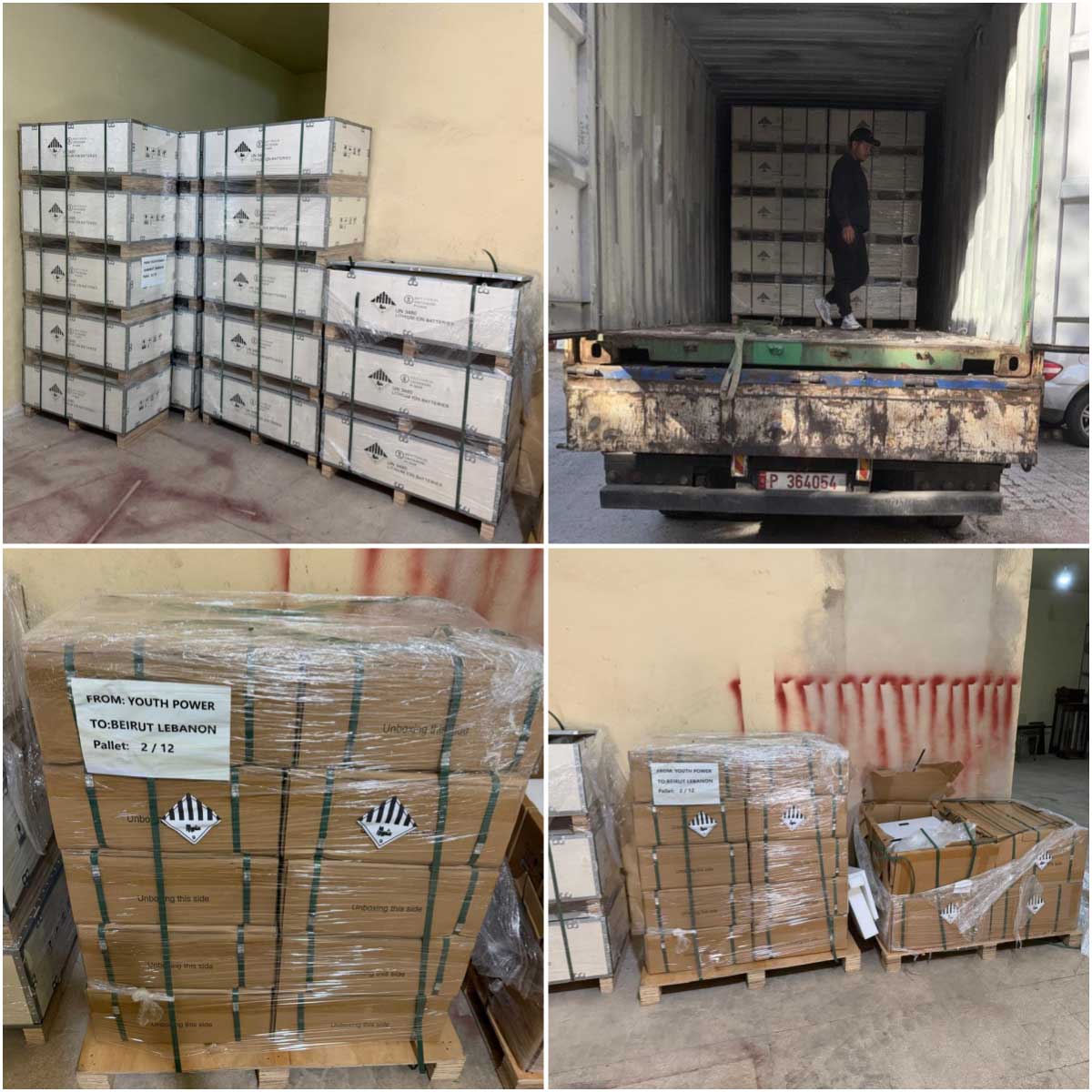 YouthPOWER LiFePO4 Solar Batteries in Beirut Lebanon