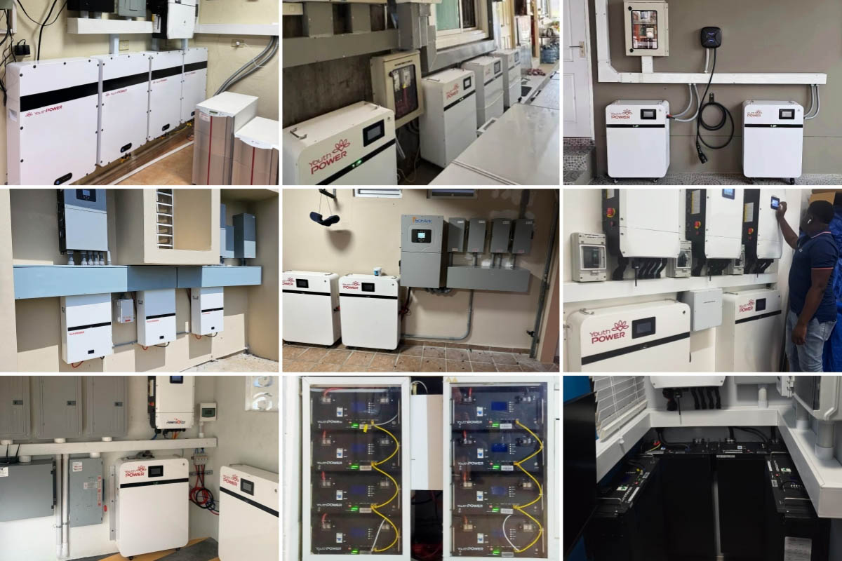 YouthPOWER LiFePO4 home battery storage systems