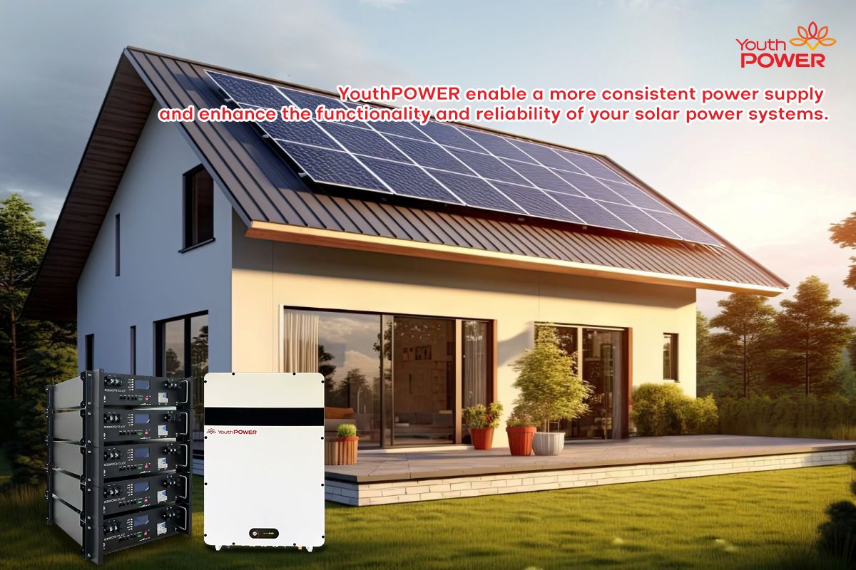 solar battery storage system for reliable and consistent solar power supply.