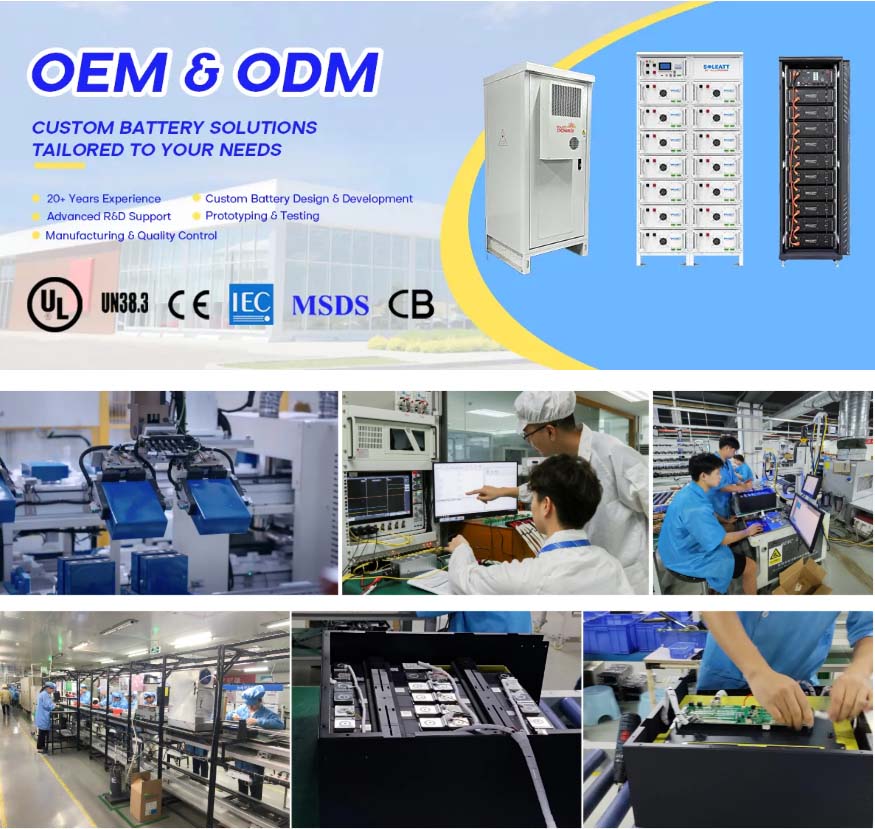 YouthPOWER offers OEM & ODM services of modular battery storage systems for global solar buyers