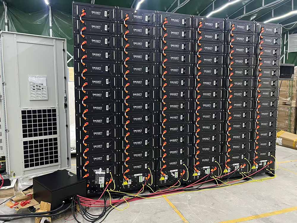 solar battery storage system for commercial solar projects