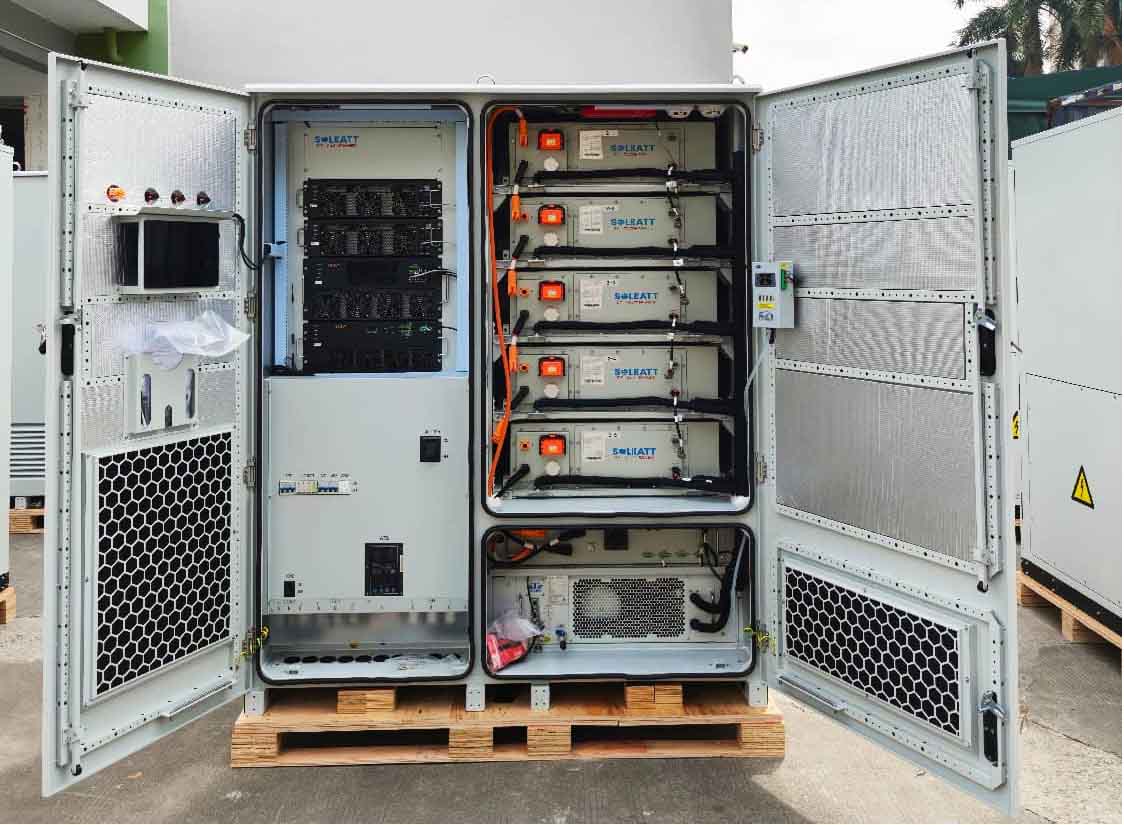 Commercial BESS PCS cabinet for industrial energy storage systems