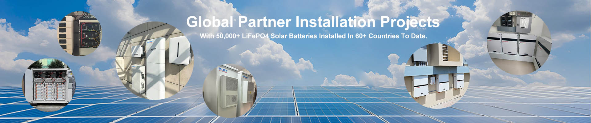 Global solar battery installation projects using YouthPOWER batteries in residential and commercial ESS systems