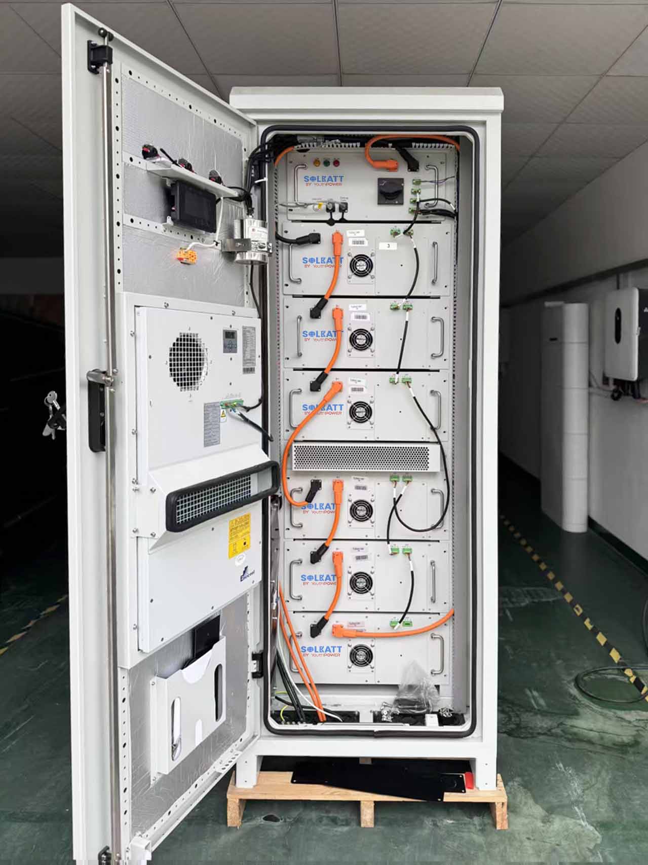 LiFePO4 battery cabinet 384V 314Ah commercial energy storage system