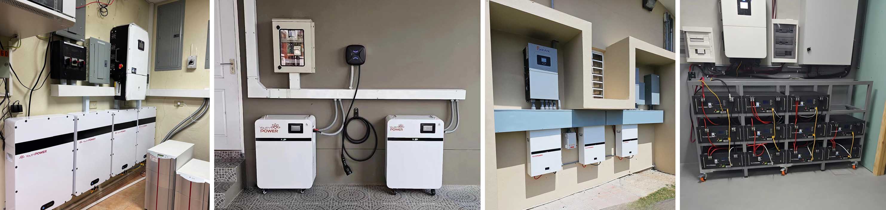 modular lithium battery systems for home and commercial solar storage use