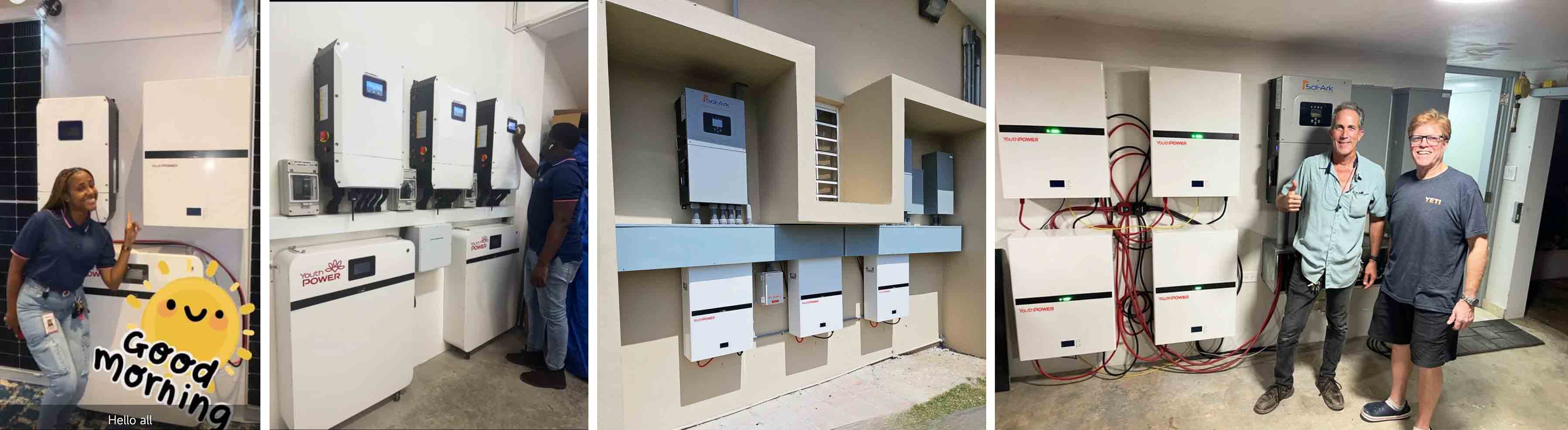 LiFePO4 solar battery for residential energy storage system