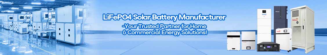 lifepo4 solar battery manufacturer