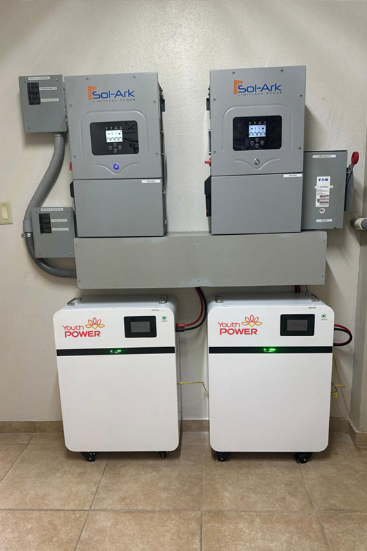 lithium ion battery solar​