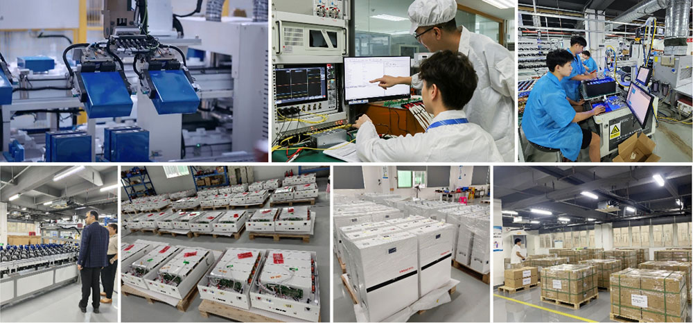 LiFePO4 home solar battery manufacturer residential energy storage system factory production