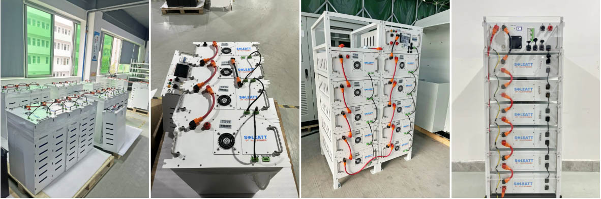 modular battery storage system structure diagram showing modular LiFePO4 rack battery modules and BESS architecture