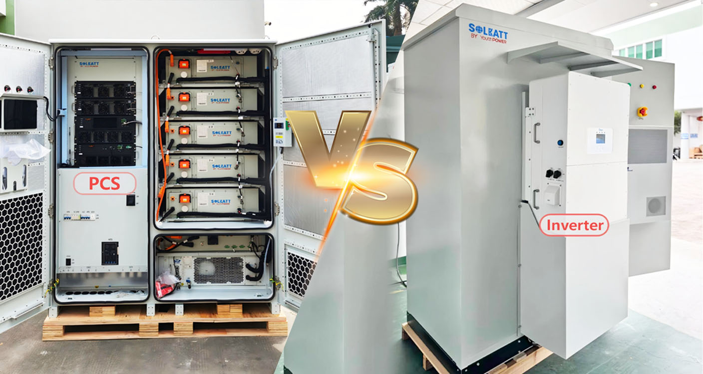 Difference between PCS and inverter in energy storage systems