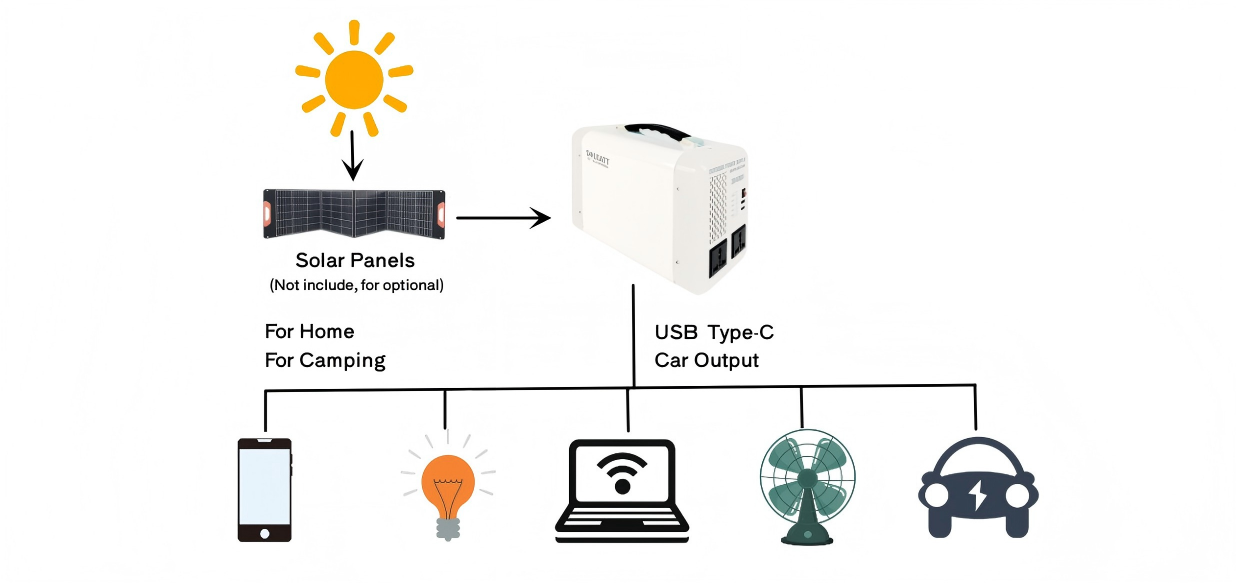 генератори сайёри офтобӣ барои хаймазанӣ