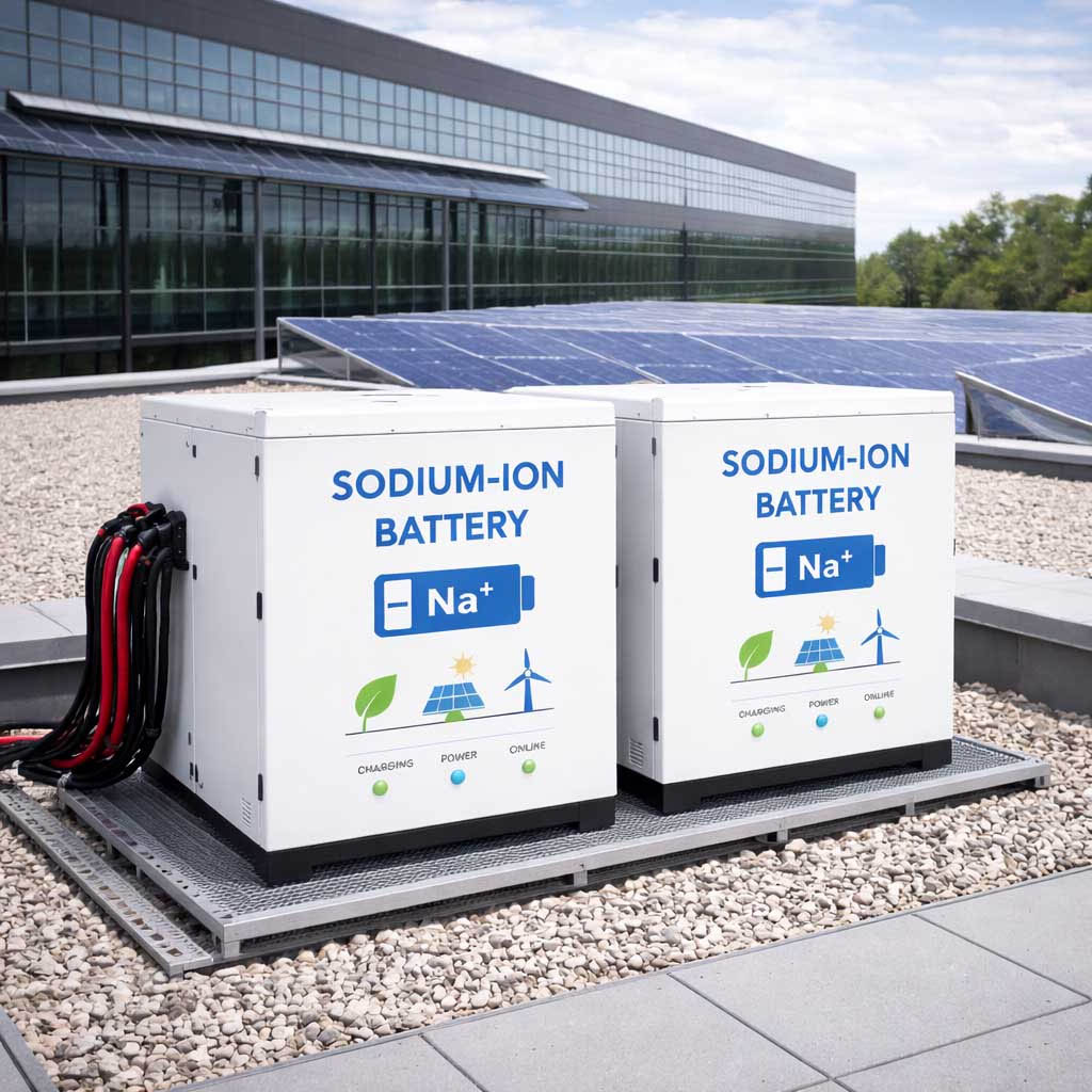 Sodium-ion battery for energy storage as an alternative to lithium batteries