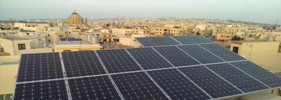 energie solară în Malta
