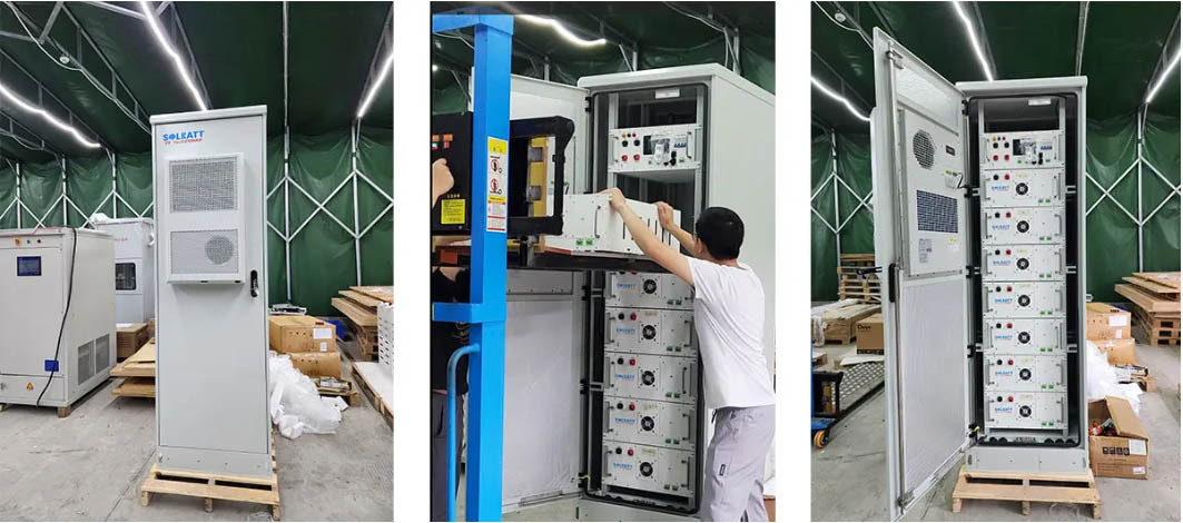 LiFePO4 commercial energy storage battery system manufactured by YouthPOWER factory