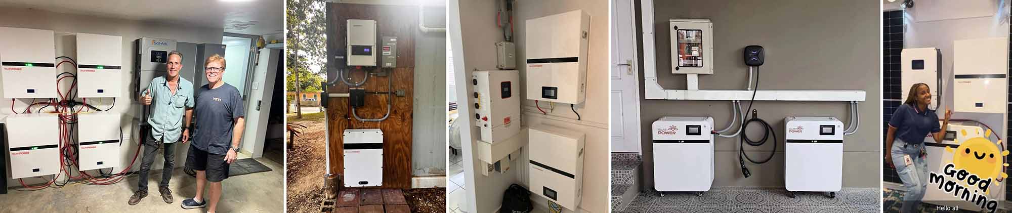YouthPOWER LiFePO4 home solar battery for residential energy storage