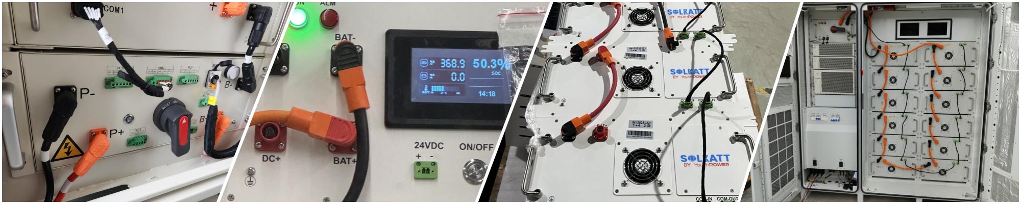 YouthPOWER LiFePO4 rack battery modules for modular battery energy storage system