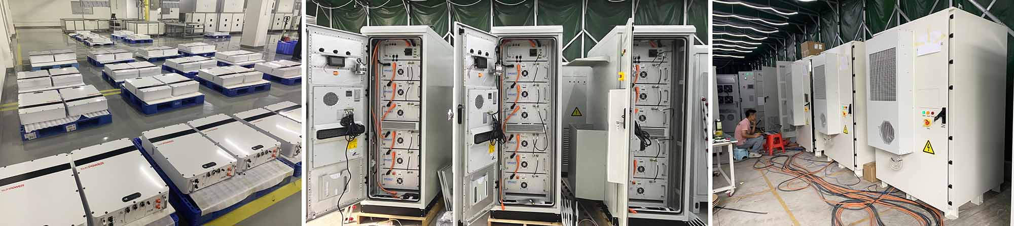 LiFePO4 lithium solar batteries for home, commercial and industrial energy storage applications with different battery C ratings