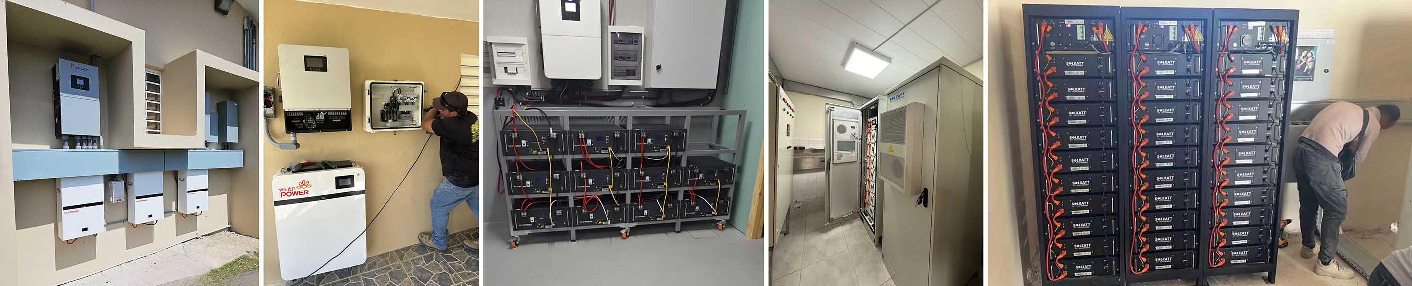 youthpower LiFePO4 residential and commercial battery storage