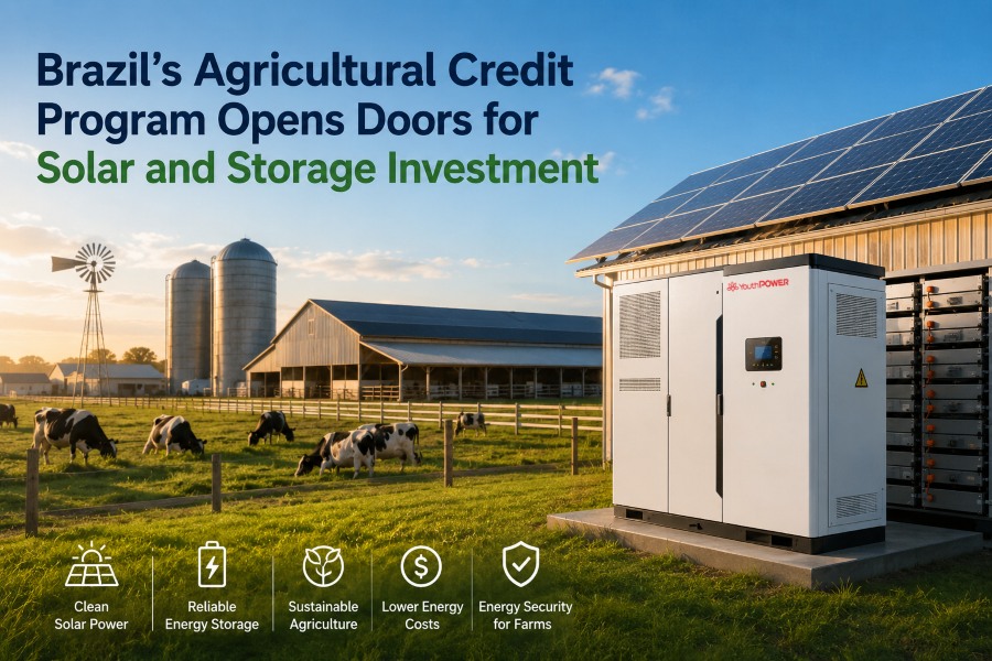 Brazil's Agricultural Credit Program Opens Doors for Solar and Storage Investment