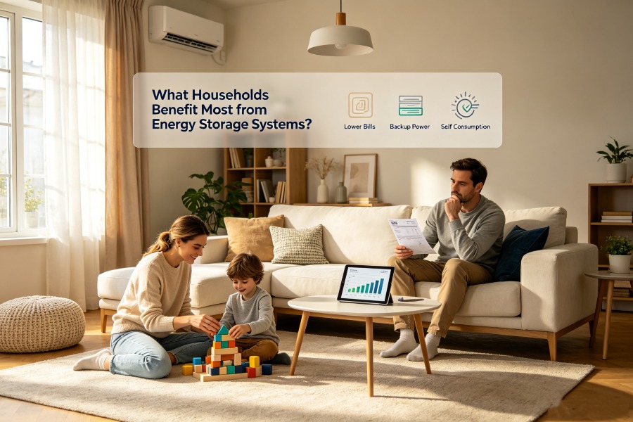 What Households Benefit Most from Energy Storage Systems?